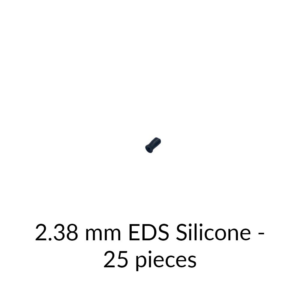 Ventouse ou kit (silicone haute température antistatique) (WHS-V8) 2,38 mm, silicone ESD, paquet de 25 Ventouse ou kit (silicone haute température antistatique) (WHS-V8) 2,38 mm, silicone ESD, paquet de 25
