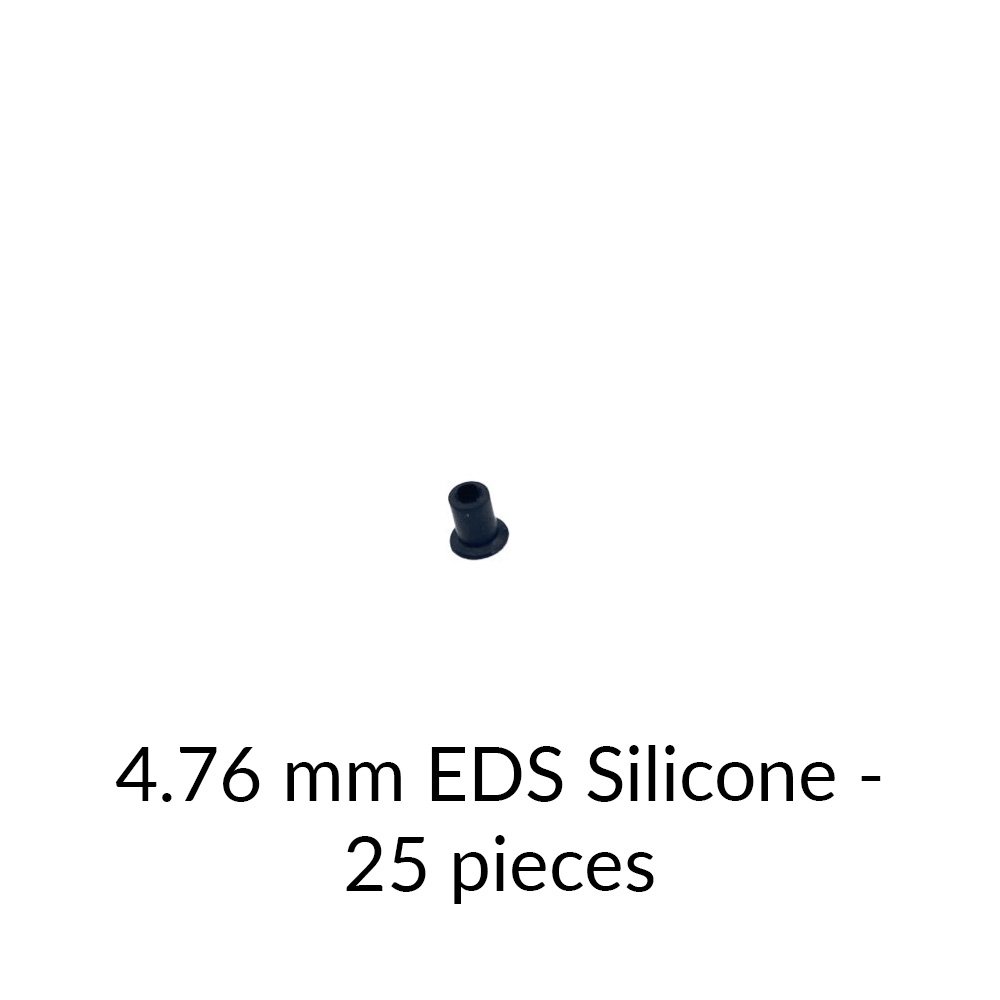 Ventouse ou kit (silicone haute température antistatique) (WHS-V8) 4,76 mm, silicone ESD, paquet de 25 Ventouse ou kit (silicone haute température antistatique) (WHS-V8) 4,76 mm, silicone ESD, paquet de 25