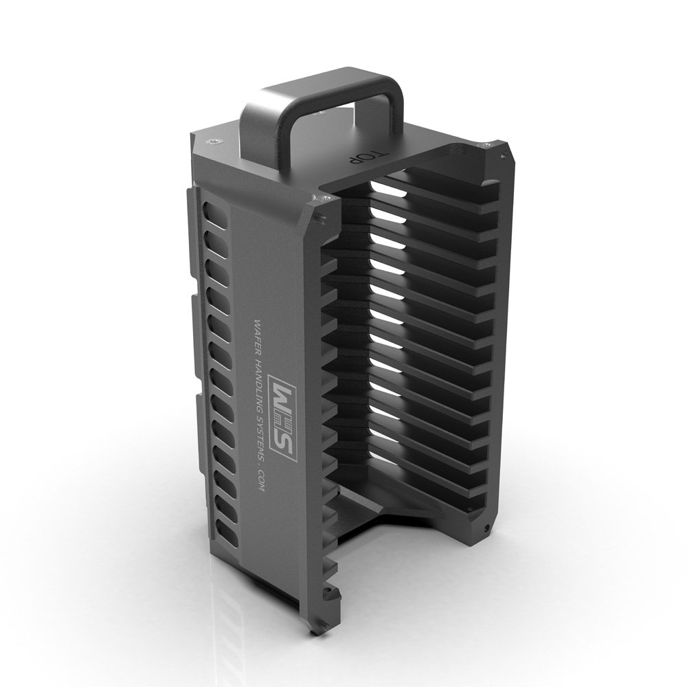 Cassette anodisée en aluminium dur clair BI-PITCH | 13 emplacements | Poignée | Plaquette plate fendue/épaisse (WHS-M1) 76 mm (3") Cassette anodisée en aluminium dur clair BI-PITCH | 13 emplacements | Poignée | Plaquette plate fendue/épaisse (WHS-M1) 76 mm (3")