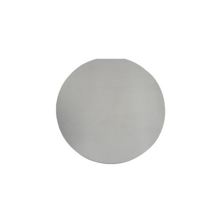 Plaquette d’essai en aluminium nue, avec SEMI plate (WHS-W) 150 mm (6")